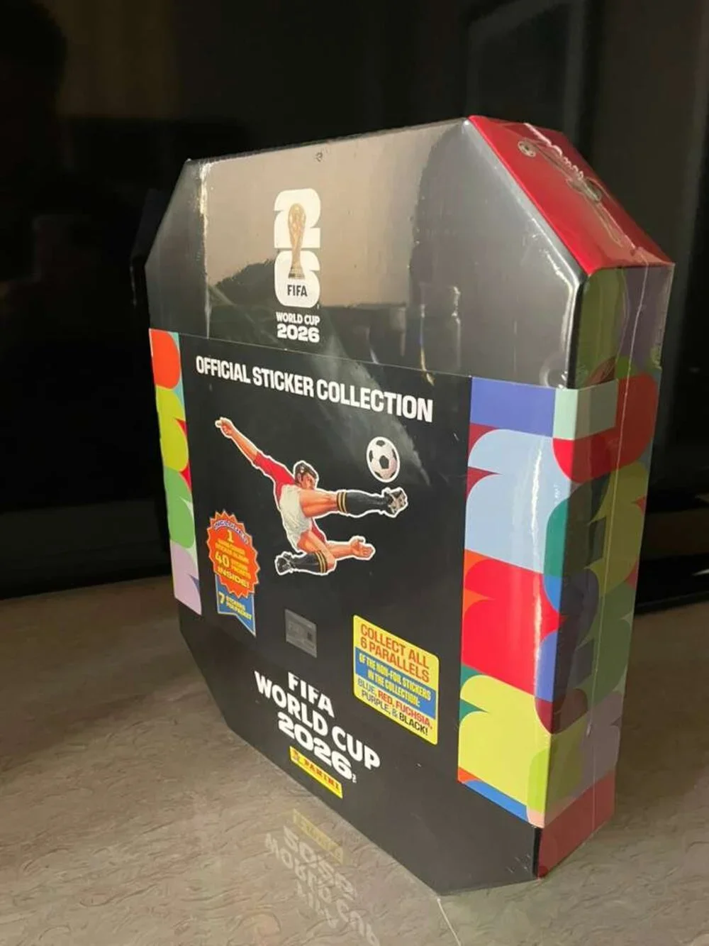 SEALED! 2026 Panini FIFA World Cup Sticker Stadium Collection Box - 40 Packs - Picture 4 of 9